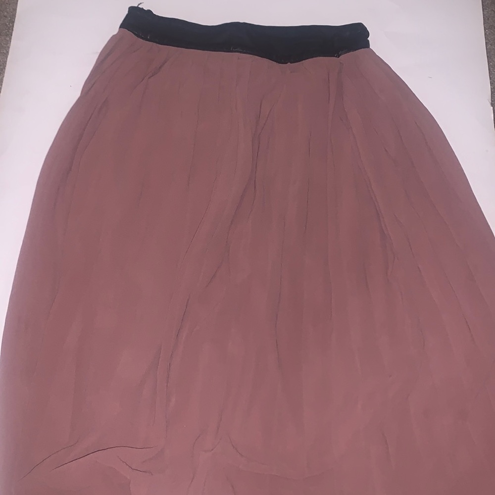 Pink Midi Skirt